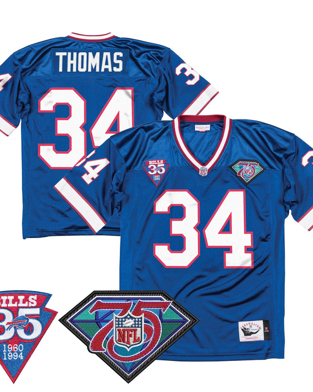 Men's Buffalo Bills Throwback Player Jersey - All Stitched