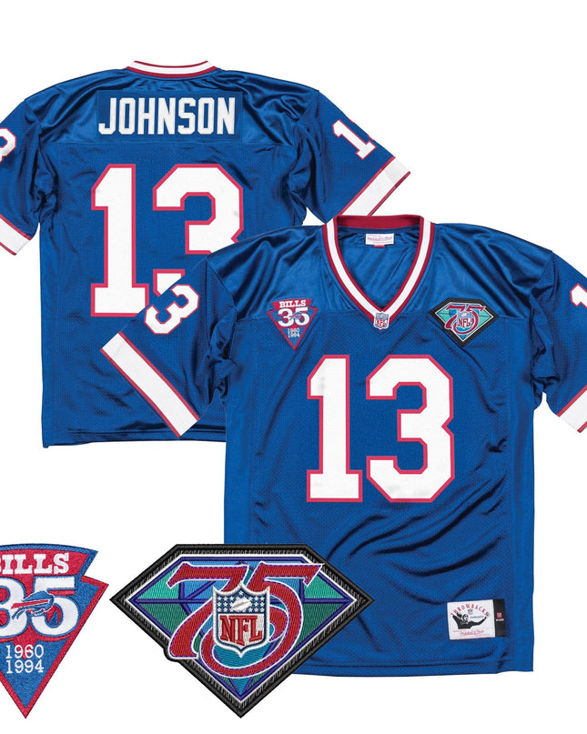 Men's Buffalo Bills Throwback Player Jersey - All Stitched