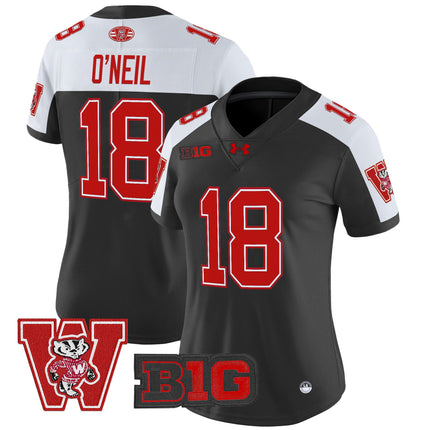 Women's Wisconsin Badgers Throwback Vapor Limited Jersey - All Stitched