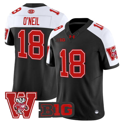 Men's Wisconsin Badgers Throwback Vapor Limited Jersey - All Stitched