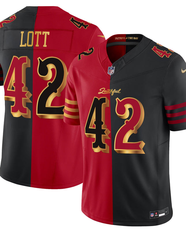 Men's San Francisco 49ers 2025 “Rivalries” Vapor Limited Jersey - All Stitched