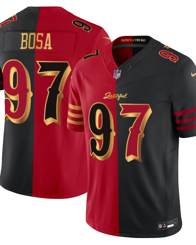 Men's San Francisco 49ers 2025 “Rivalries” Vapor Limited Jersey - All Stitched