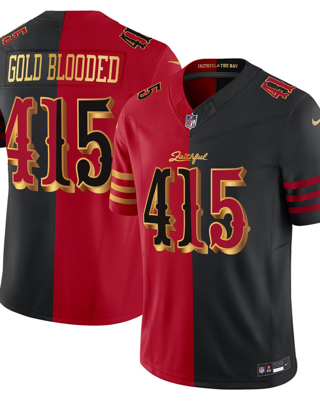 Men's San Francisco 49ers 2025 “Rivalries” Vapor Limited Jersey - All Stitched