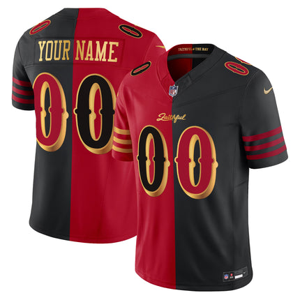 San Francisco 49ers 2025 “Rivalries” Vapor Limited Custom Jersey - All Stitched