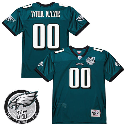 Philadelphia Eagles Throwback Custom Jersey - All Stitched