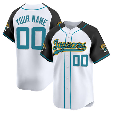 Jacksonville Jaguars 2025 Vapor Baseball Custom Jersey - All Stitched
