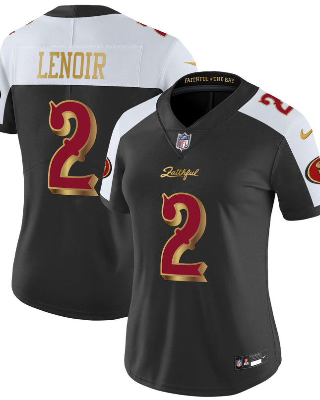 Women's San Francisco 49ers 2025 “Rivalries” Vapor Limited Jersey - All Stitched