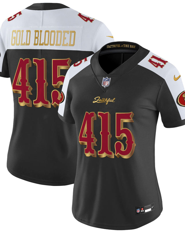 Women's San Francisco 49ers 2025 “Rivalries” Vapor Limited Jersey - All Stitched