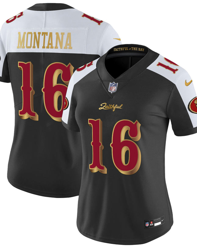 Women's San Francisco 49ers 2025 “Rivalries” Vapor Limited Jersey - All Stitched