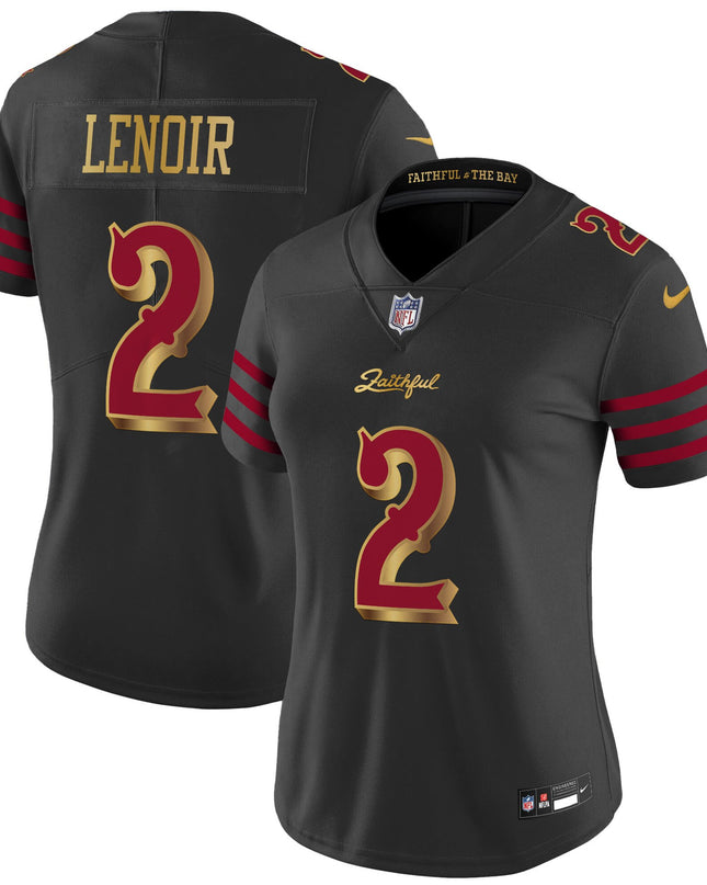 Women's San Francisco 49ers 2025 “Rivalries” Vapor Limited Jersey - All Stitched