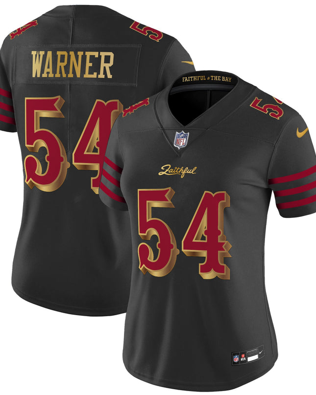 Women's San Francisco 49ers 2025 “Rivalries” Vapor Limited Jersey - All Stitched