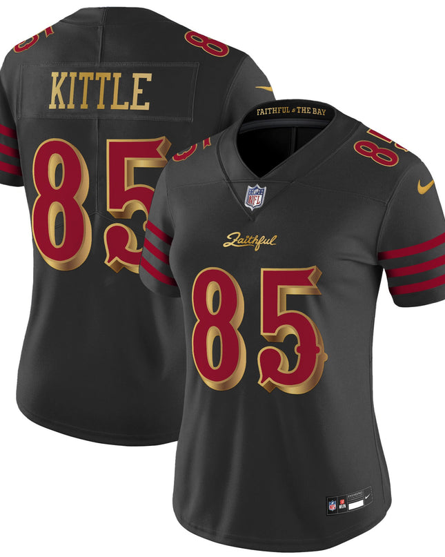 Women's San Francisco 49ers 2025 “Rivalries” Vapor Limited Jersey - All Stitched