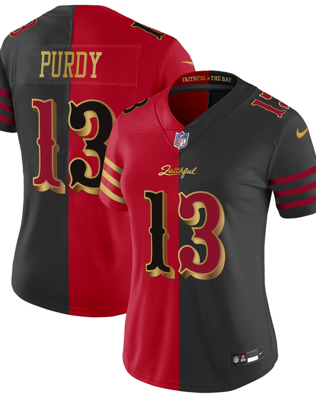 Women's San Francisco 49ers 2025 “Rivalries” Vapor Limited Jersey - All Stitched