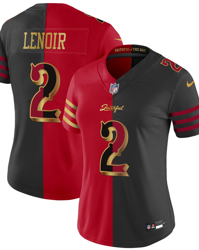 Women's San Francisco 49ers 2025 “Rivalries” Vapor Limited Jersey - All Stitched