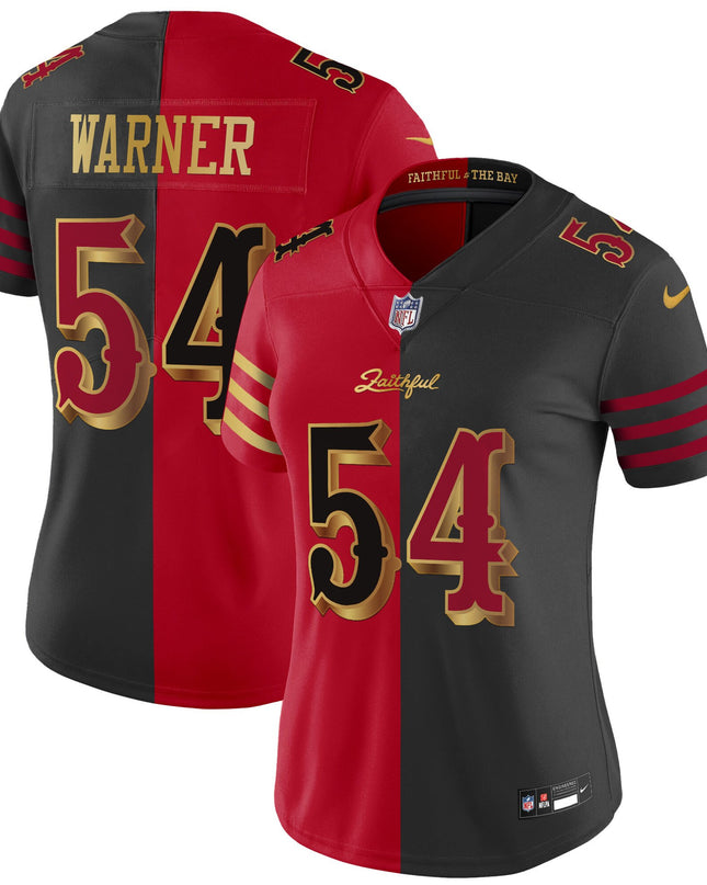 Women's San Francisco 49ers 2025 “Rivalries” Vapor Limited Jersey - All Stitched