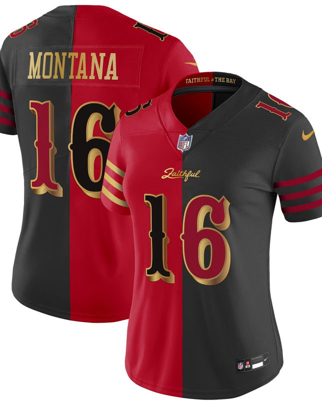Women's San Francisco 49ers 2025 “Rivalries” Vapor Limited Jersey - All Stitched