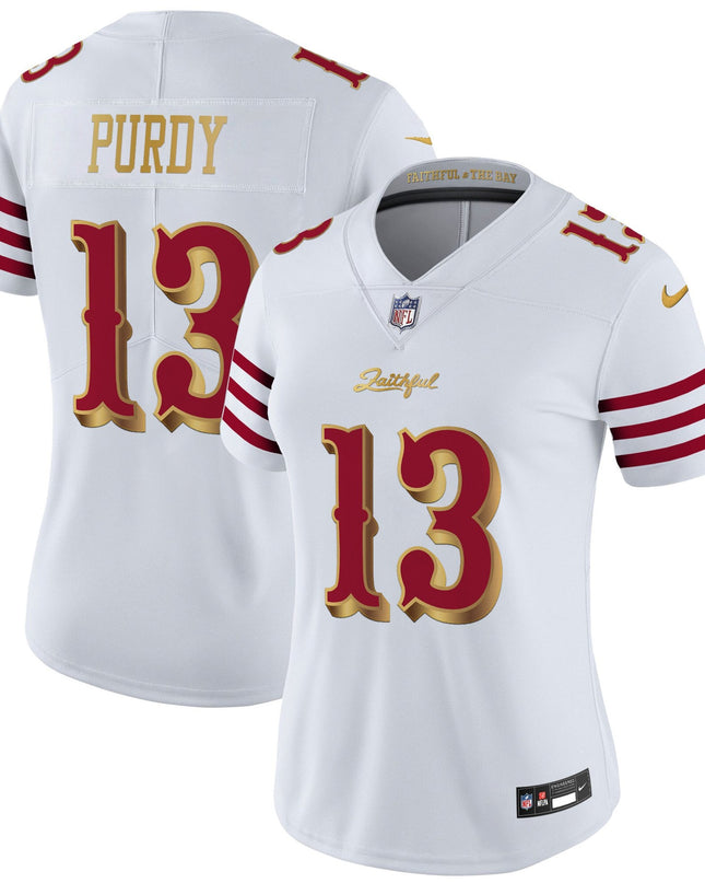 Women's San Francisco 49ers 2025 “Rivalries” Vapor Limited Jersey - All Stitched