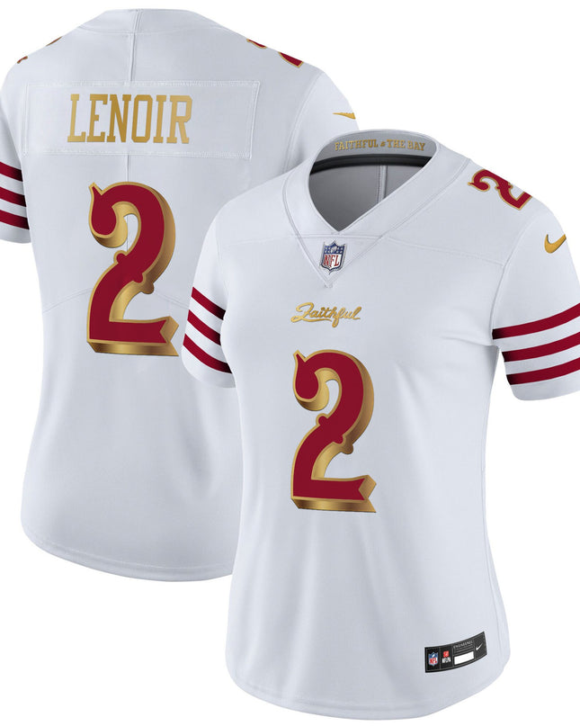 Women's San Francisco 49ers 2025 “Rivalries” Vapor Limited Jersey - All Stitched