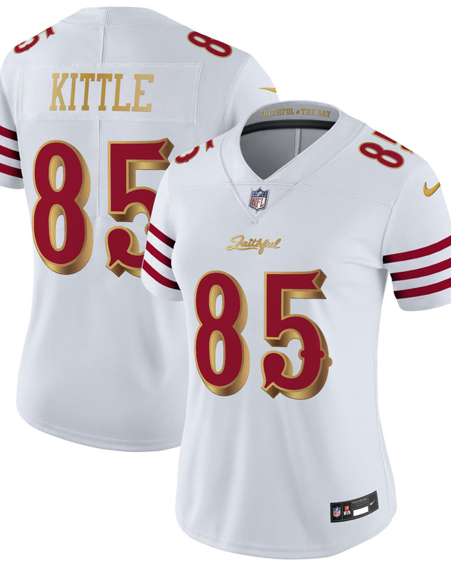 Women's San Francisco 49ers 2025 “Rivalries” Vapor Limited Jersey - All Stitched