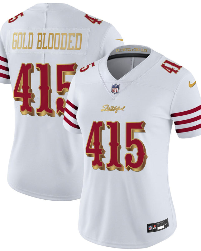 Women's San Francisco 49ers 2025 “Rivalries” Vapor Limited Jersey - All Stitched