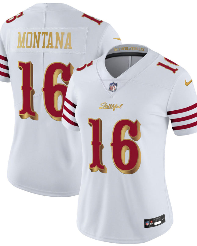 Women's San Francisco 49ers 2025 “Rivalries” Vapor Limited Jersey - All Stitched