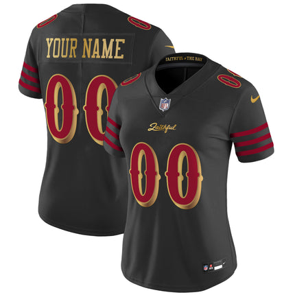 San Francisco 49ers 2025 “Rivalries” Vapor Limited Custom Jersey - All Stitched