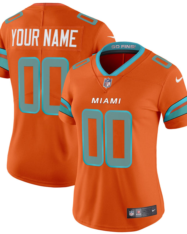 Miami Dolphins 2025 "Rivalries" Vapor Limited Custom Jersey - All Stitched
