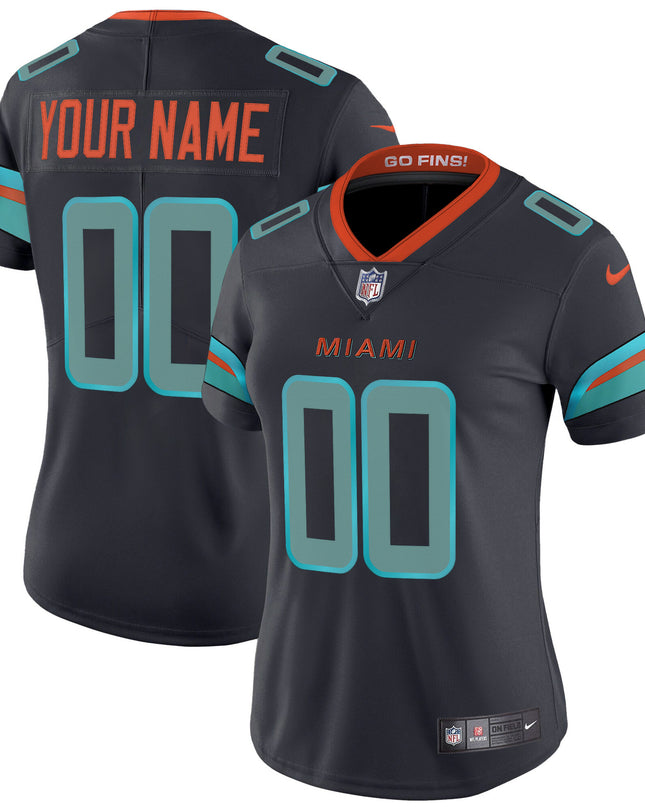 Miami Dolphins 2025 "Rivalries" Vapor Limited Custom Jersey - All Stitched