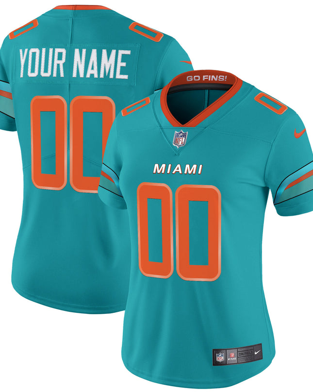 Miami Dolphins 2025 "Rivalries" Vapor Limited Custom Jersey - All Stitched