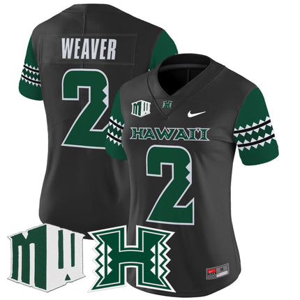 Women's Hawai'i Rainbow Warriors 2025 Vapor Limited Jersey - All Stitched
