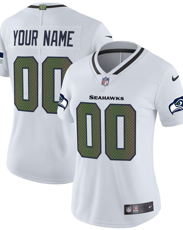 Seattle Seahawks 2025 "Rivalries" Vapor Limited Custom Jersey - All Stitched