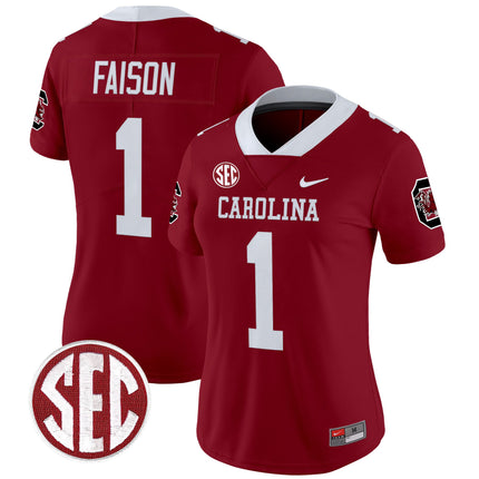 Women's South Carolina Gamecocks 1980 Throwback Vapor Limited Jersey – Rebrand 2026 – All Stitched
