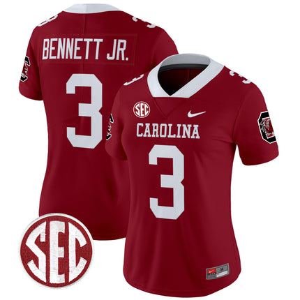Women's South Carolina Gamecocks 1980 Throwback Vapor Limited Jersey – Rebrand 2026 – All Stitched