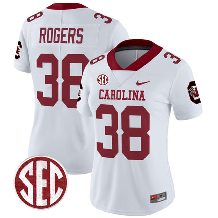 Women's South Carolina Gamecocks 1980 Throwback Vapor Limited Jersey – Rebrand 2026 – All Stitched