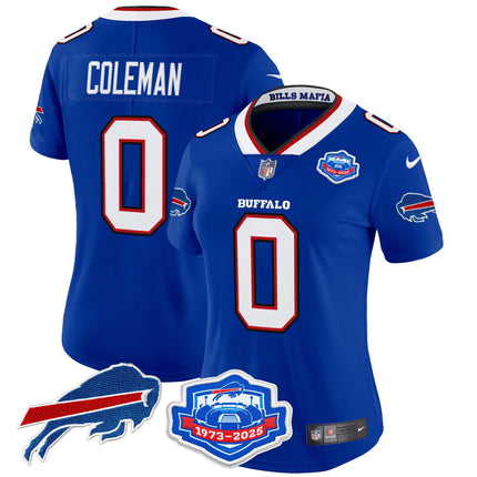 Women's Buffalo Bills 2025 "Rivalries" Vapor Limited Jersey - Farewell Season Patch - All Stitched