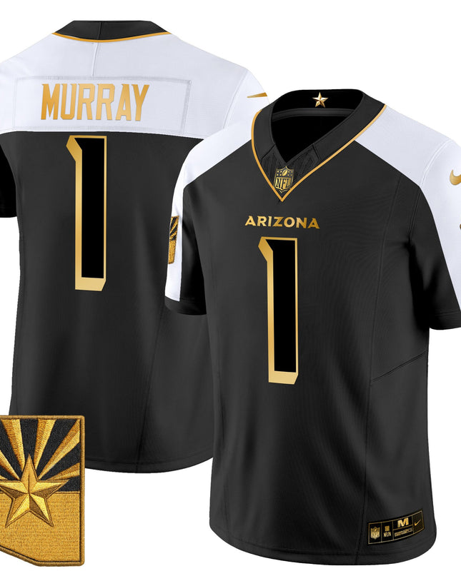 Men's Arizona Cardinals 2025 "Rivalries" Gold Vapor Limited Jersey - All Stitched