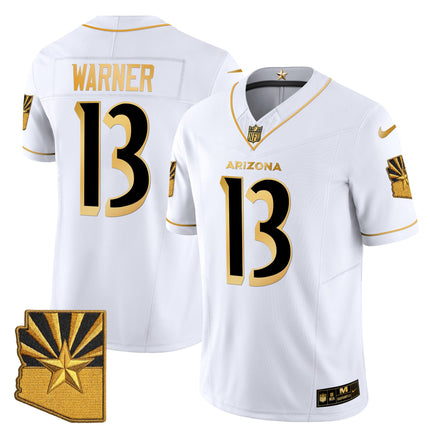 Men's Arizona Cardinals 2025 "Rivalries" Gold Vapor Limited Jersey - All Stitched