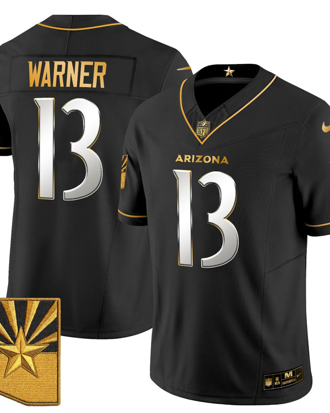 Men's Arizona Cardinals 2025 "Rivalries" Gold Vapor Limited Jersey - All Stitched