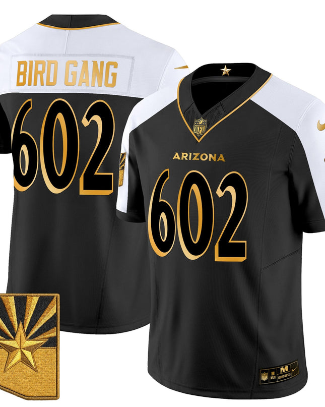 Men's Arizona Cardinals 2025 "Rivalries" Gold Vapor Limited Jersey - All Stitched