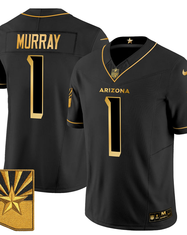 Men's Arizona Cardinals 2025 "Rivalries" Gold Vapor Limited Jersey - All Stitched