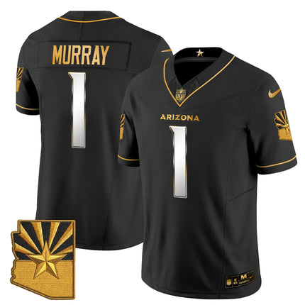 Men's Arizona Cardinals 2025 "Rivalries" Gold Vapor Limited Jersey - All Stitched