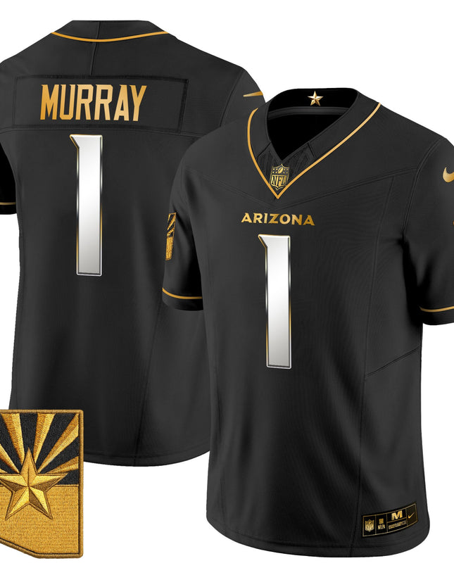 Men's Arizona Cardinals 2025 "Rivalries" Gold Vapor Limited Jersey - All Stitched
