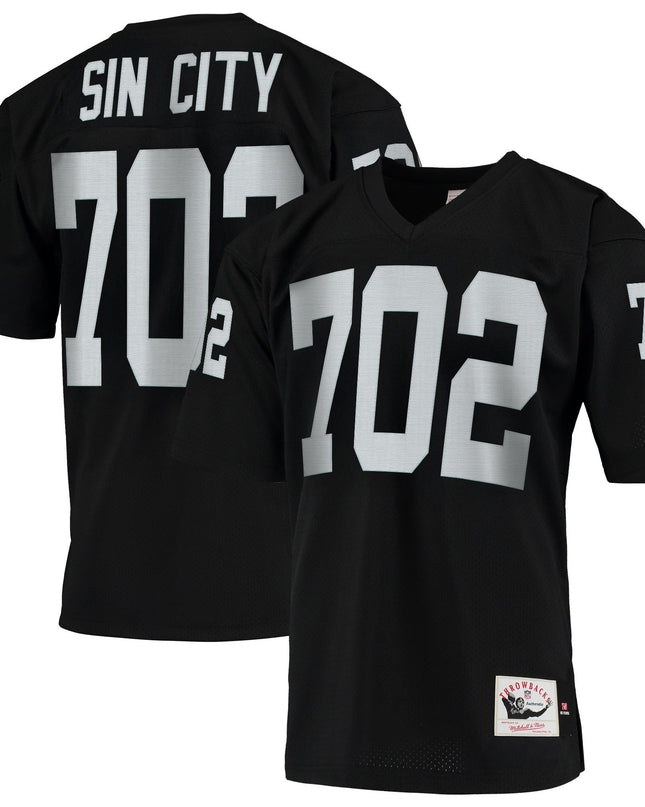 Men's Las Vegas Raiders Throwback Player Jersey - All Stitched