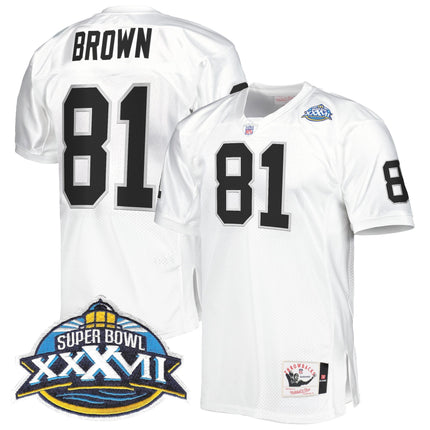 Men's Las Vegas Raiders Throwback Player Jersey - All Stitched