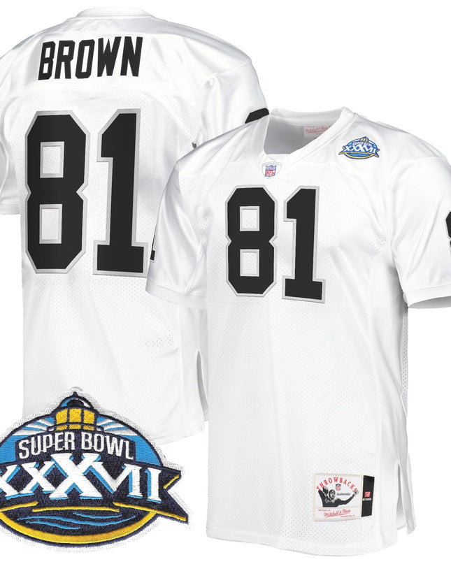 Men's Las Vegas Raiders Throwback Player Jersey - All Stitched