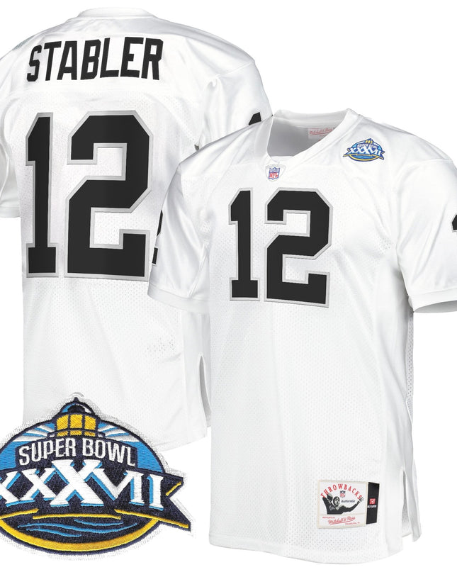 Men's Las Vegas Raiders Throwback Player Jersey - All Stitched