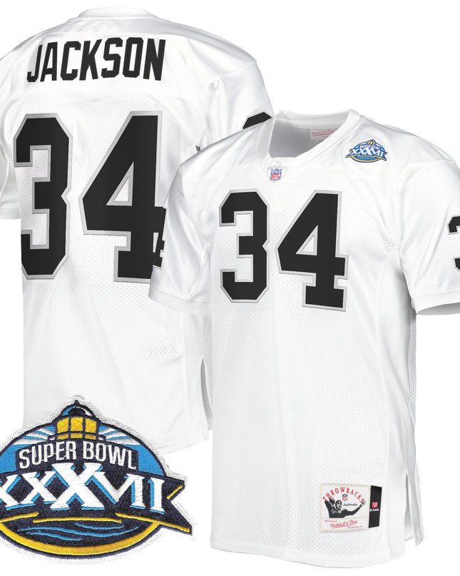 Men's Las Vegas Raiders Throwback Player Jersey - All Stitched