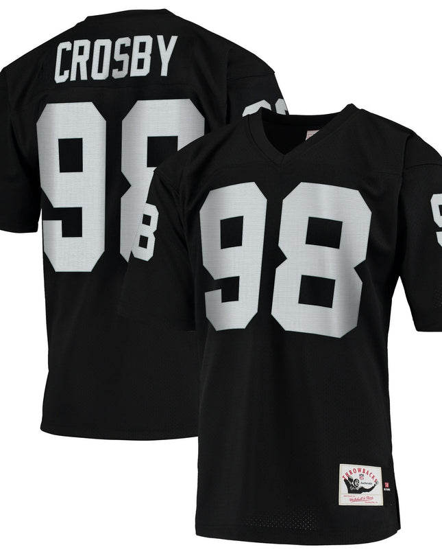 Men's Las Vegas Raiders Throwback Player Jersey - All Stitched