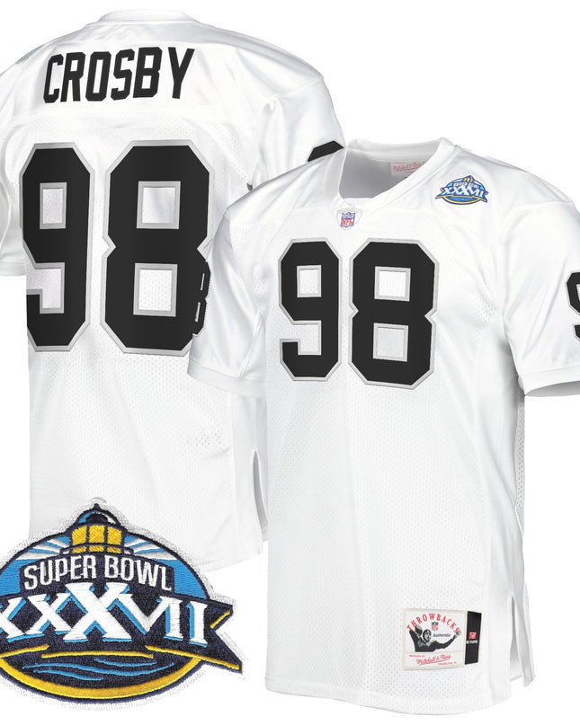 Men's Las Vegas Raiders Throwback Player Jersey - All Stitched