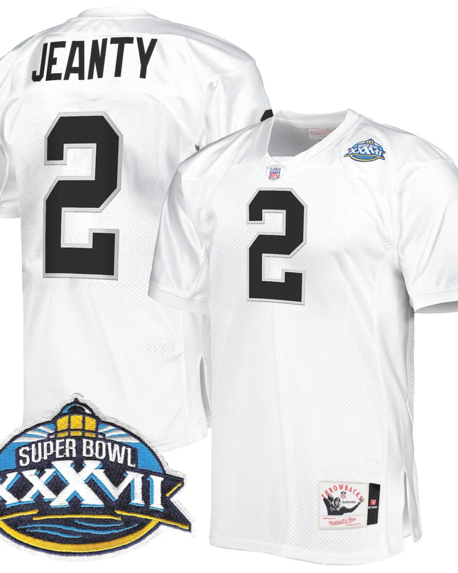 Men's Las Vegas Raiders Throwback Player Jersey - All Stitched